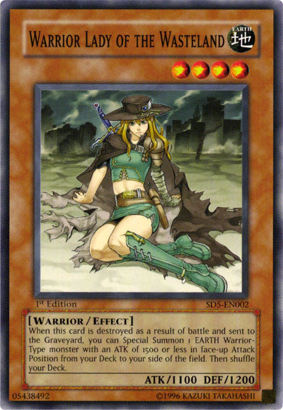 Warrior Lady of the Wasteland [SD5-EN002] Common | Total Play