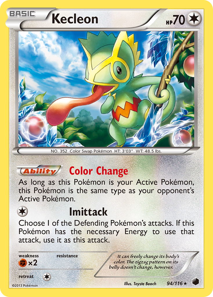 Kecleon (94/116) [Black & White: Plasma Freeze] | Total Play