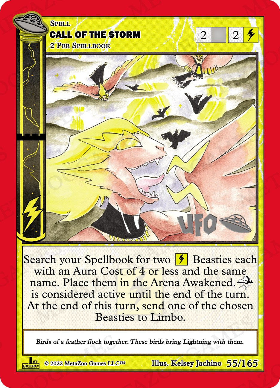 Call of the Storm [Cryptid Nation: UFO First Edition Spoiler Pack] | Total Play