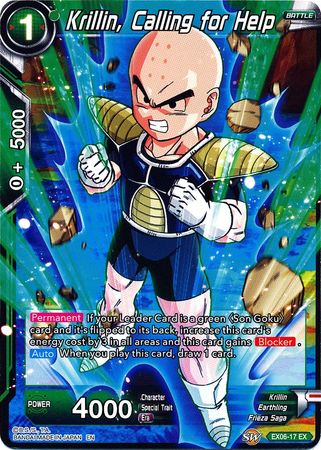 Krillin, Calling for Help (EX06-17) [Special Anniversary Set] | Total Play