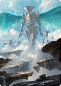 Celestial Colonnade Art Card [Zendikar Rising Art Series] | Total Play