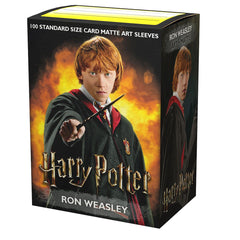 Dragon Shield: Standard 100ct Art Sleeves - Wizarding World (Ron Weasley) | Total Play