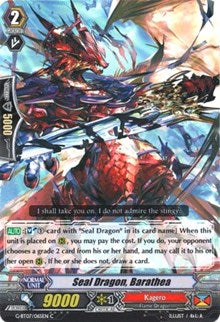 Seal Dragon, Barathea (G-BT07/065EN) [Glorious Bravery of Radiant Sword] | Total Play