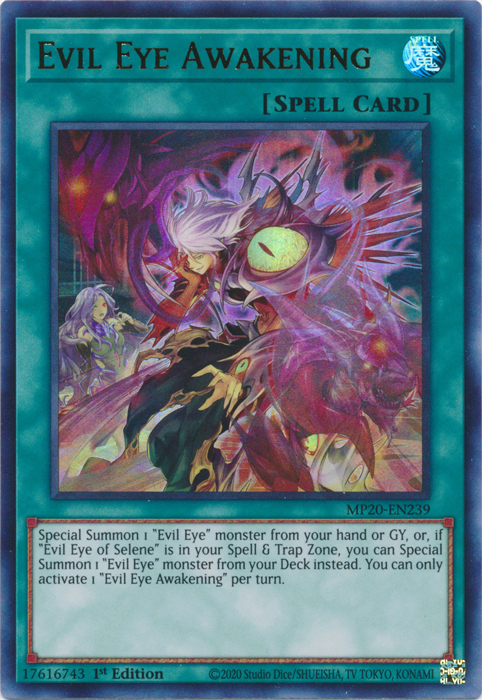 Evil Eye Awakening [MP20-EN239] Ultra Rare | Total Play