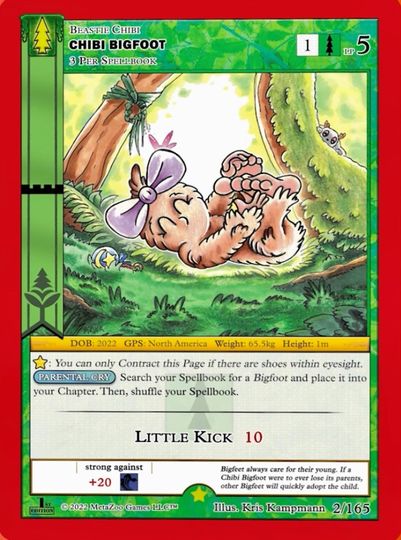 Chibi Bigfoot [Cryptid Nation: Wilderness] | Total Play