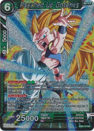 Psyched Up Gotenks (Foil) (EX01-07) [Mighty Heroes] | Total Play