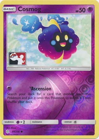 Cosmog (99/236) (Pokemon Club Special Print) [Sun & Moon: Cosmic Eclipse] | Total Play