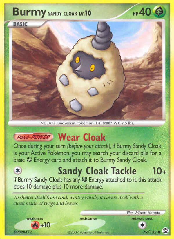 Burmy Sandy Cloak (79/132) [Diamond & Pearl: Secret Wonders] | Total Play