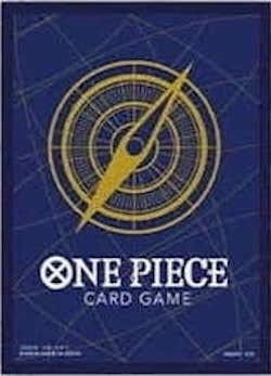 Bandai: 70ct Card Sleeves - One Piece Card Back (Blue) | Total Play
