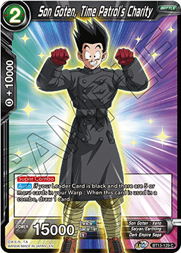 Son Goten, Time Patrol's Charity (Common) (BT13-129) [Supreme Rivalry] | Total Play