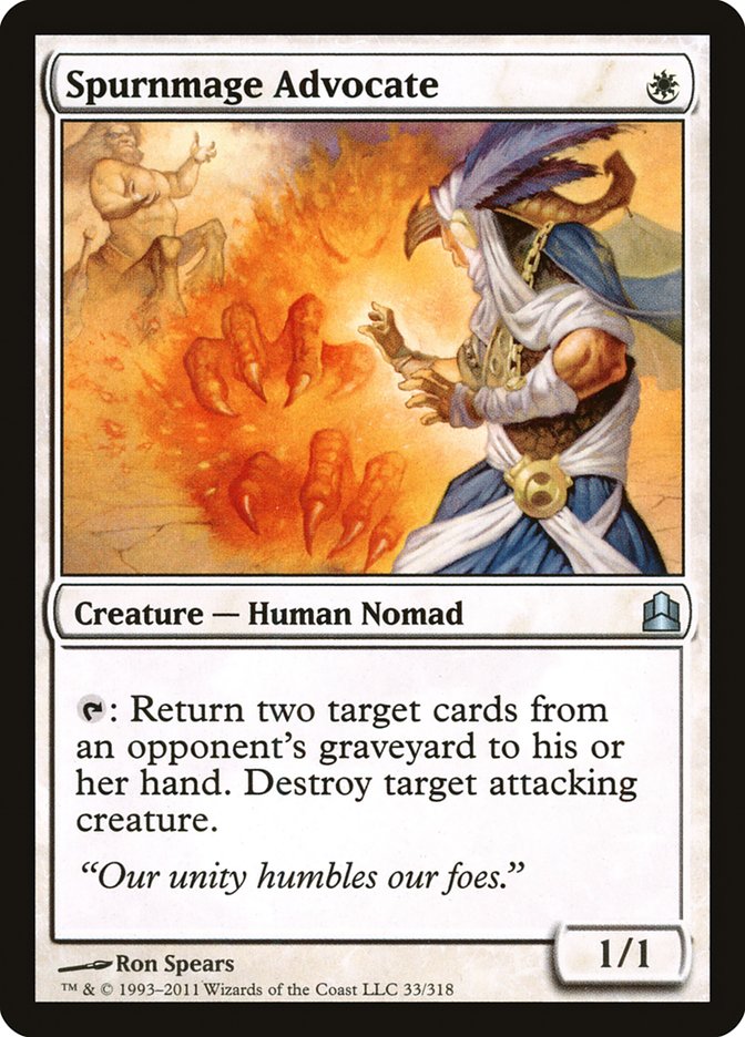 Spurnmage Advocate [Commander 2011] | Total Play
