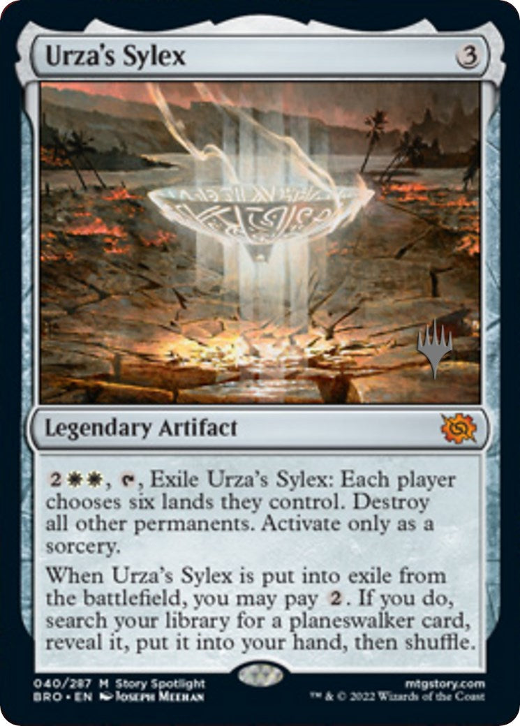 Urza's Sylex (Promo Pack) [The Brothers' War Promos] | Total Play