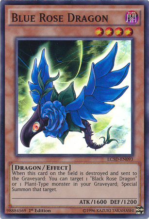 Blue Rose Dragon [LC5D-EN093] Super Rare | Total Play