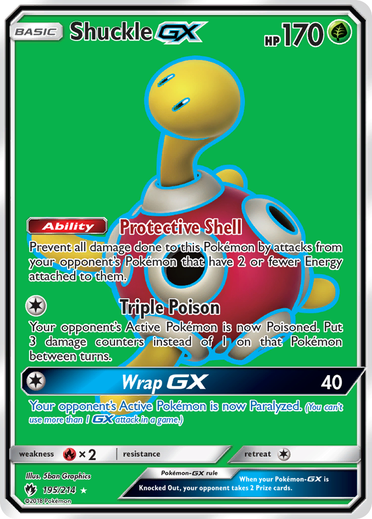 Shuckle GX (195/214) [Sun & Moon: Lost Thunder] | Total Play