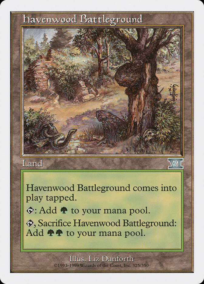 Havenwood Battleground [Classic Sixth Edition] | Total Play