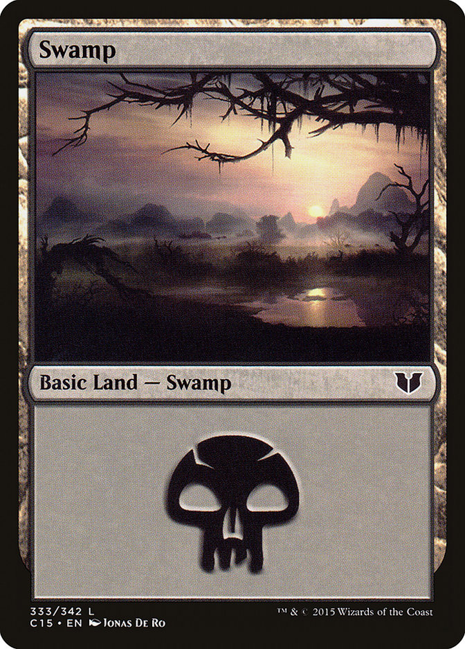 Swamp (333) [Commander 2015] | Total Play