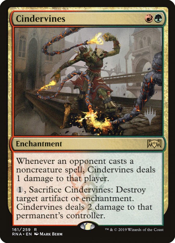 Cindervines (Promo Pack) [Ravnica Allegiance Promos] | Total Play