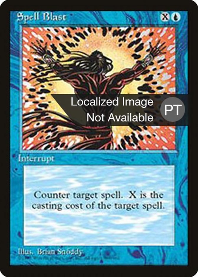 Spell Blast [Fourth Edition (Foreign Black Border)] | Total Play