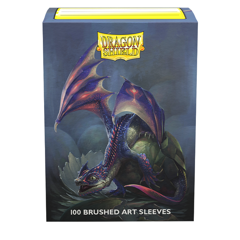 Dragon Shield: Standard 100ct Brushed Art Sleeves - Huey | Total Play