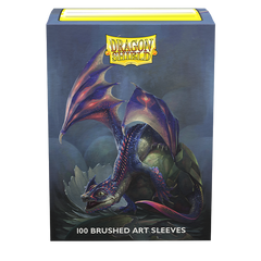 Dragon Shield: Standard 100ct Brushed Art Sleeves - Huey | Total Play