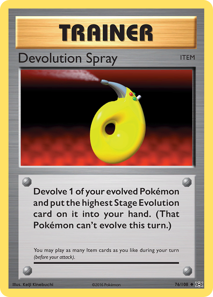 Devolution Spray (76/108) [XY: Evolutions] | Total Play