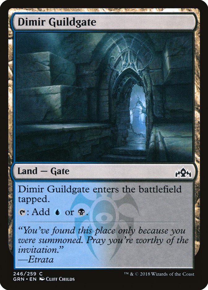 Dimir Guildgate (246/259) [Guilds of Ravnica] | Total Play