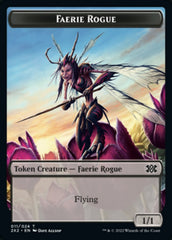 Faerie Rogue // Eldrazi Scion Double-Sided Token [Double Masters 2022 Tokens] | Total Play