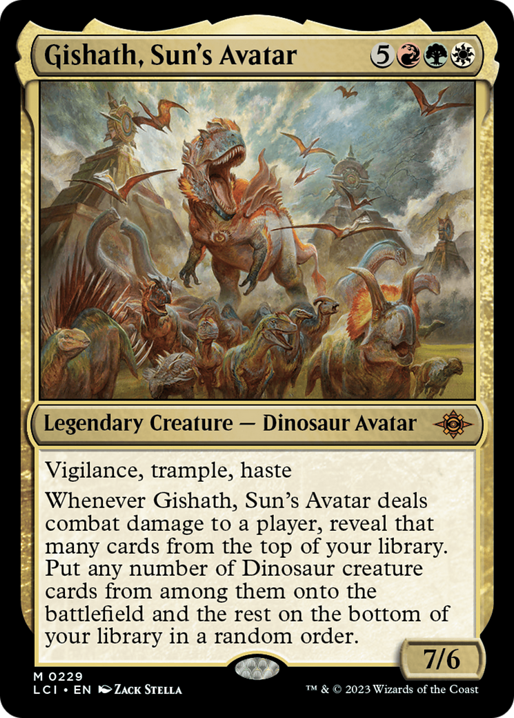 Gishath, Sun's Avatar [The Lost Caverns of Ixalan] | Total Play