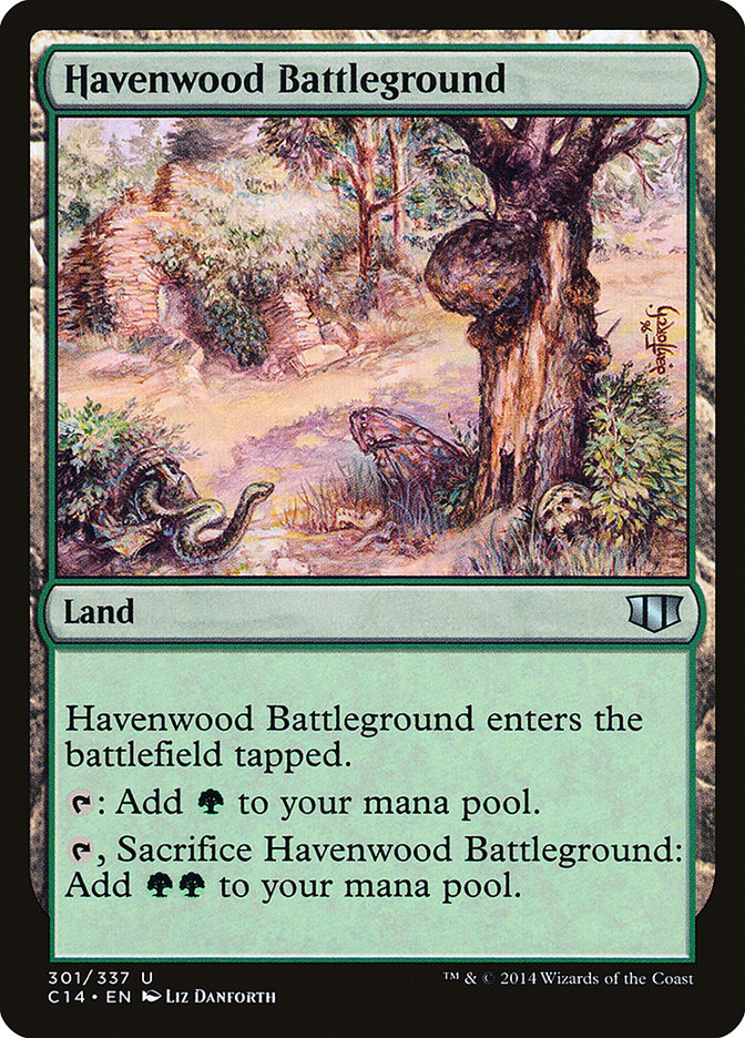 Havenwood Battleground [Commander 2014] | Total Play