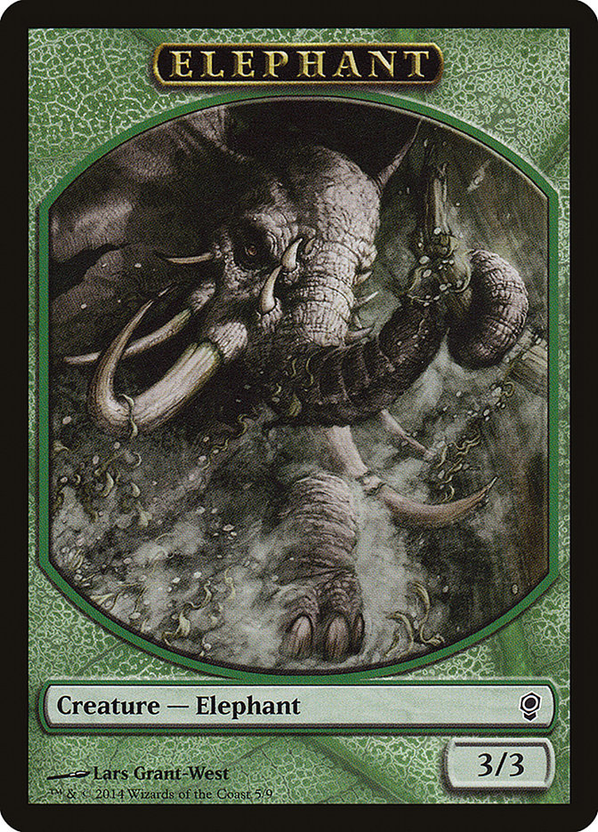 Elephant Token [Conspiracy Tokens] | Total Play