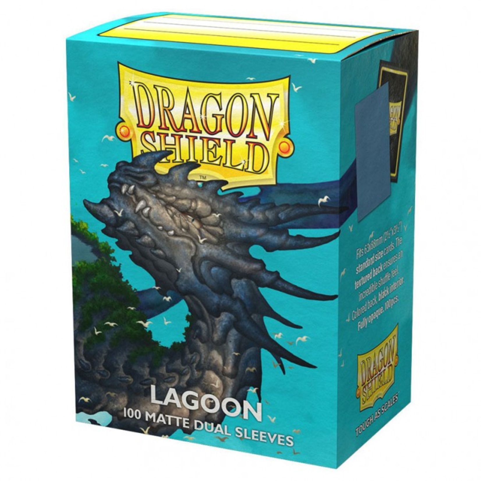 Dragon Shield: Standard 100ct Sleeves - Lagoon (Dual Matte) | Total Play