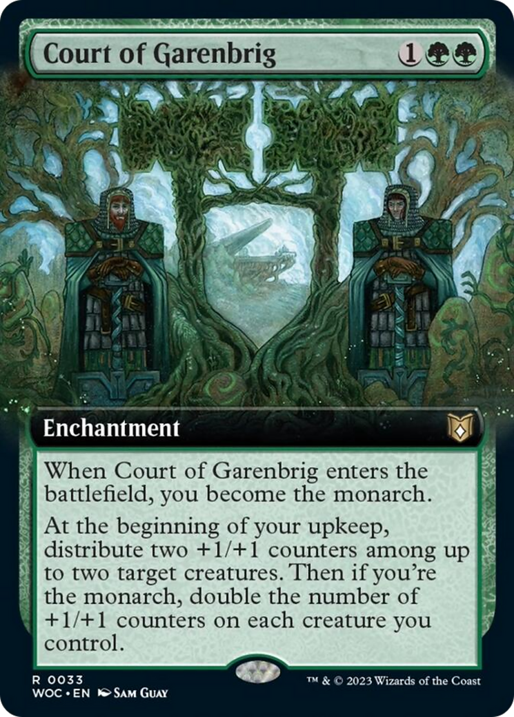 Court of Garenbrig (Extended Art) [Wilds of Eldraine Commander] | Total Play