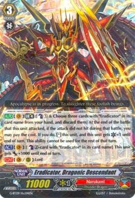 Eradicator, Dragonic Descendant (G-BT09/Re:04EN) [Divine Dragon Caper] | Total Play
