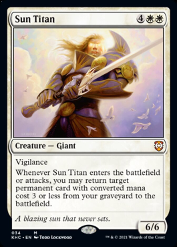 Sun Titan [Kaldheim Commander] | Total Play