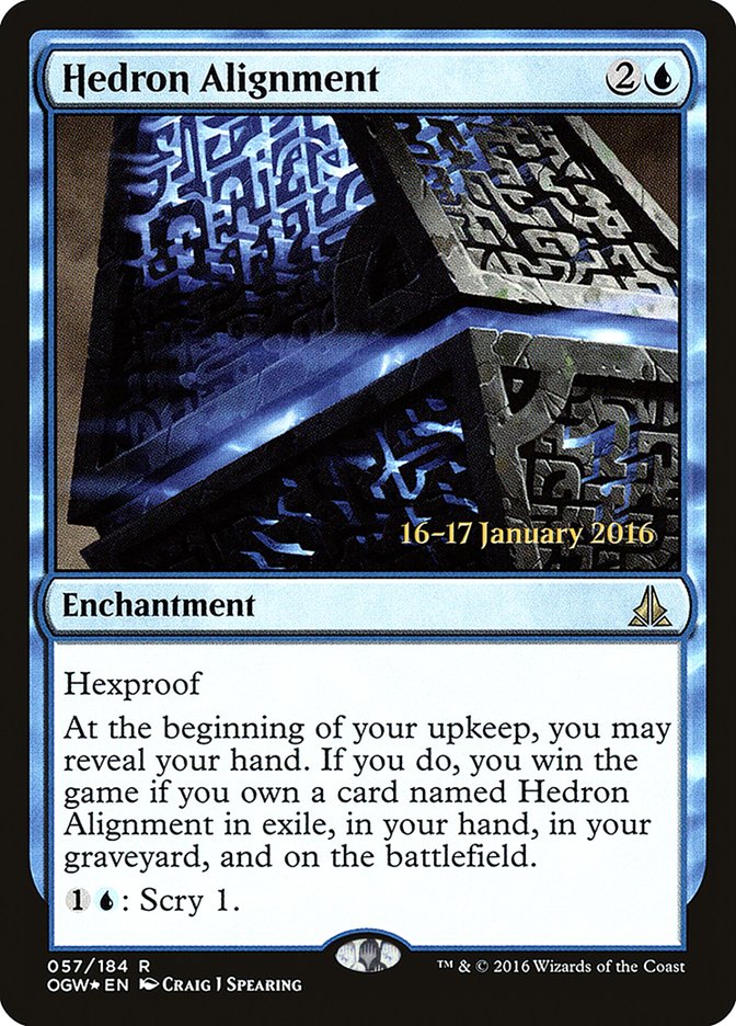 Hedron Alignment [Oath of the Gatewatch Prerelease Promos] | Total Play
