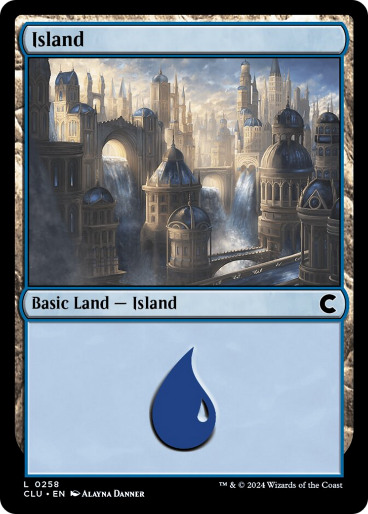 Island (0258) [Ravnica: Clue Edition] | Total Play