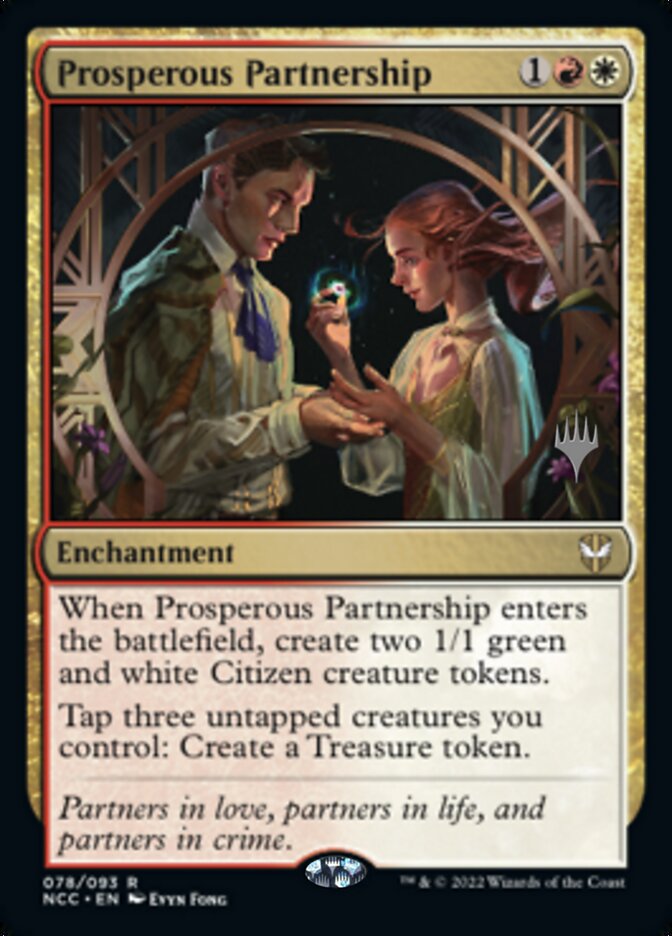 Prosperous Partnership (Promo Pack) [Streets of New Capenna Commander Promos] | Total Play