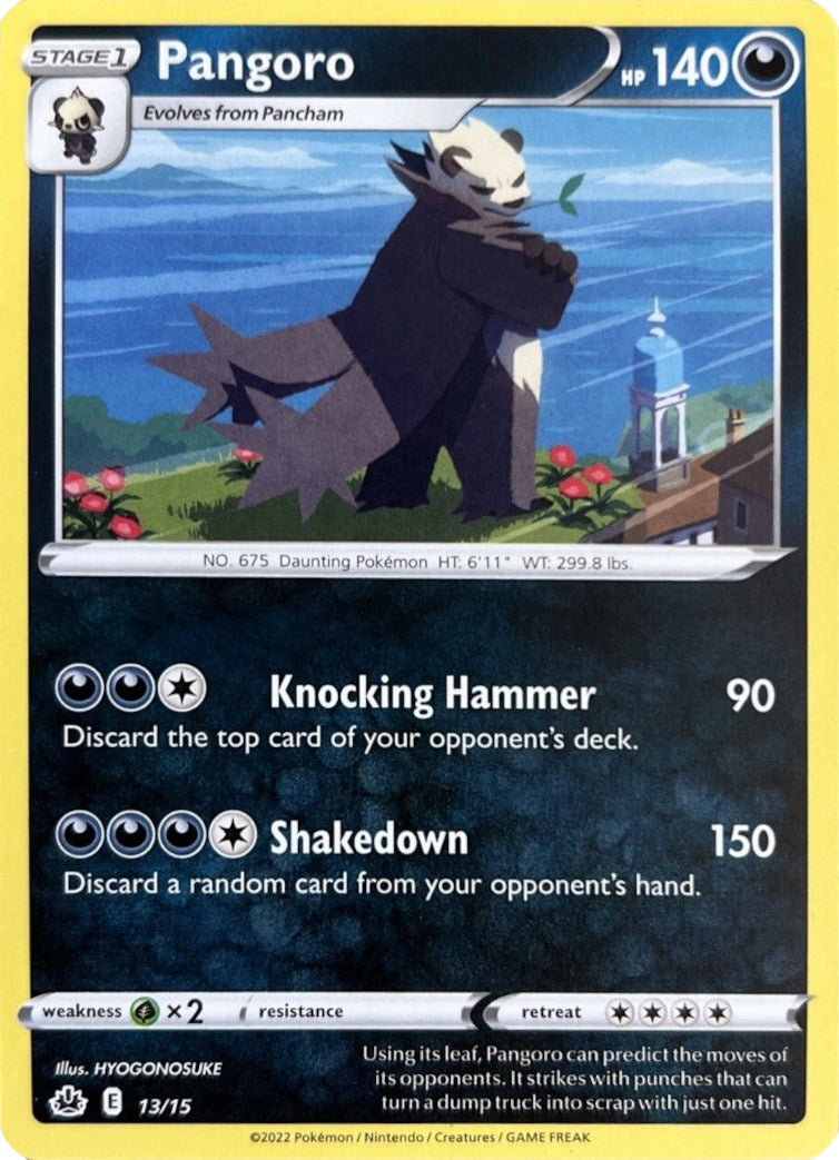 Pangoro (13/15) [McDonald's Promos: Match Battle] | Total Play