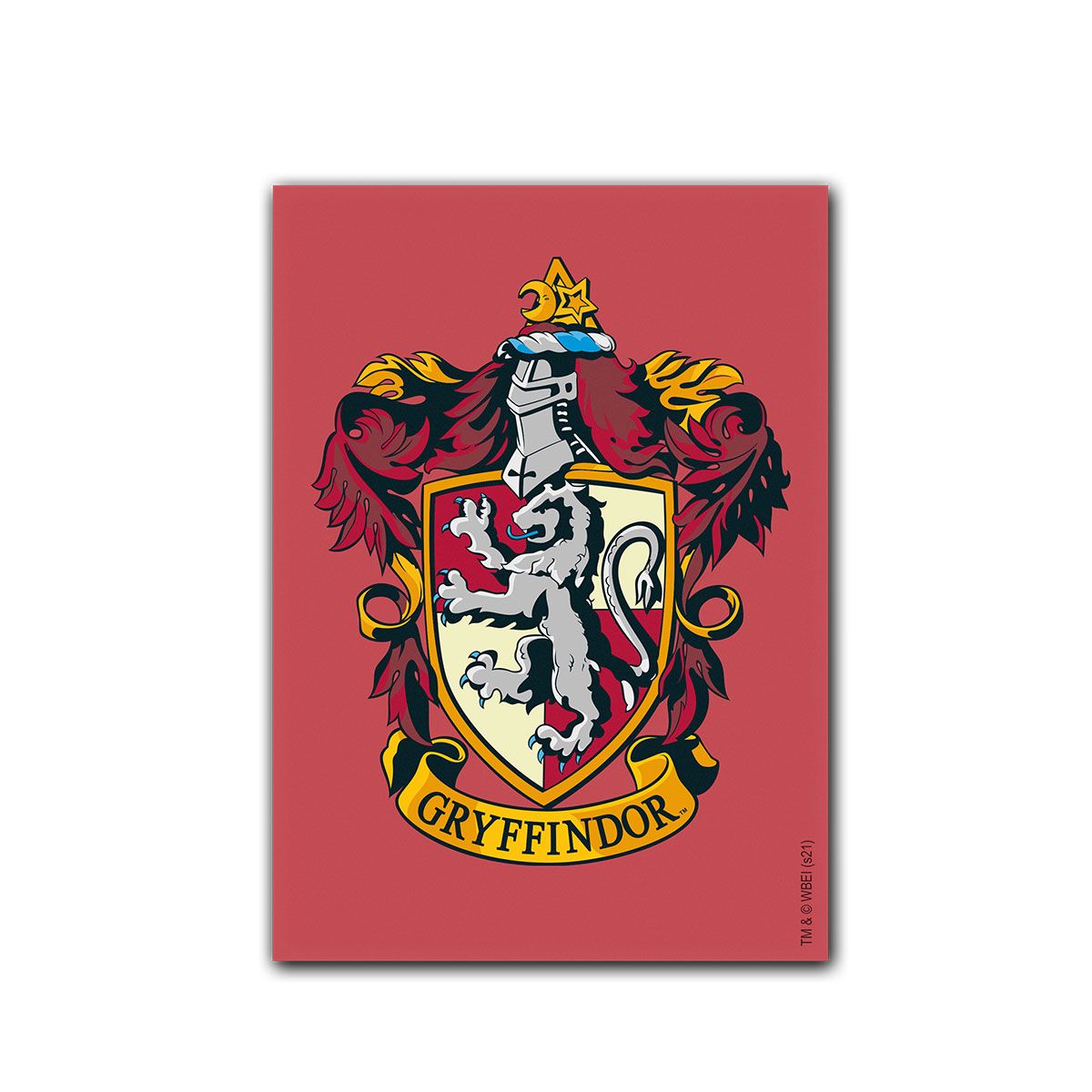 Dragon Shield: Standard 100ct Art Sleeves - Wizarding World (Gryffindor) | Total Play