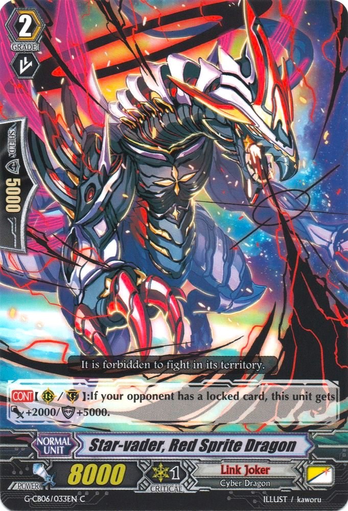 Star-vader, Red Sprite Dragon (G-CB06/033EN) [Rondeau of Chaos and Salvation] | Total Play