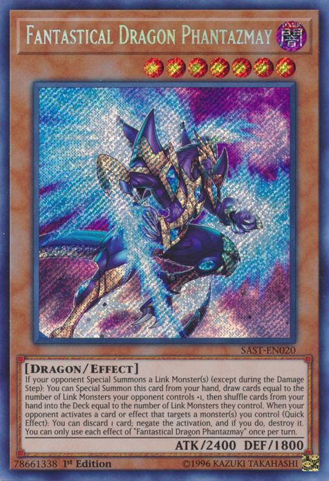 Fantastical Dragon Phantazmay [SAST-EN020] Secret Rare | Total Play