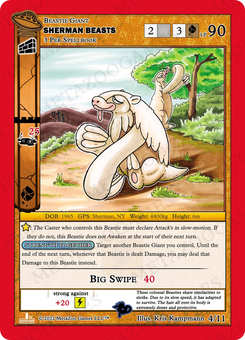 Sherman Beasts [Cryptid Nation: UFO First Edition Release Event Deck] | Total Play