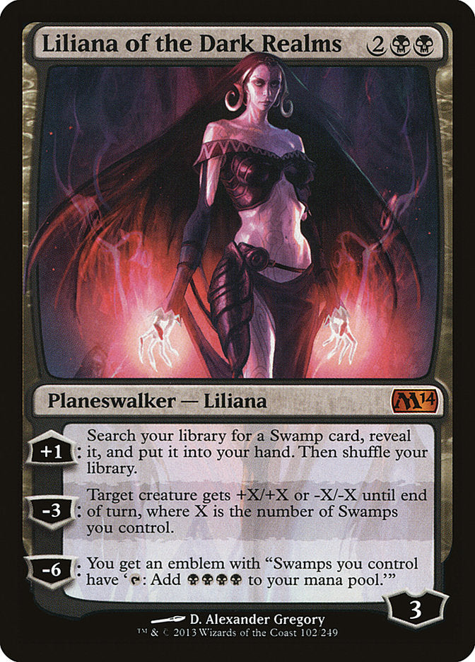 Liliana of the Dark Realms [Magic 2014] | Total Play