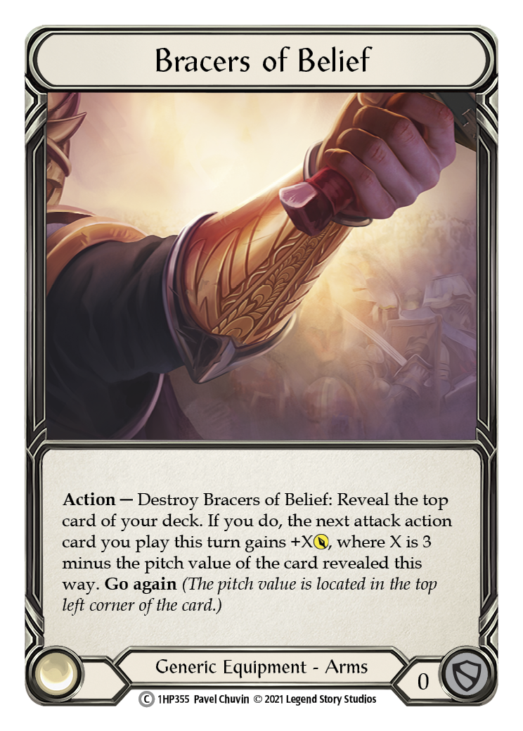 Bracers of Belief [1HP355] (History Pack 1) | Total Play