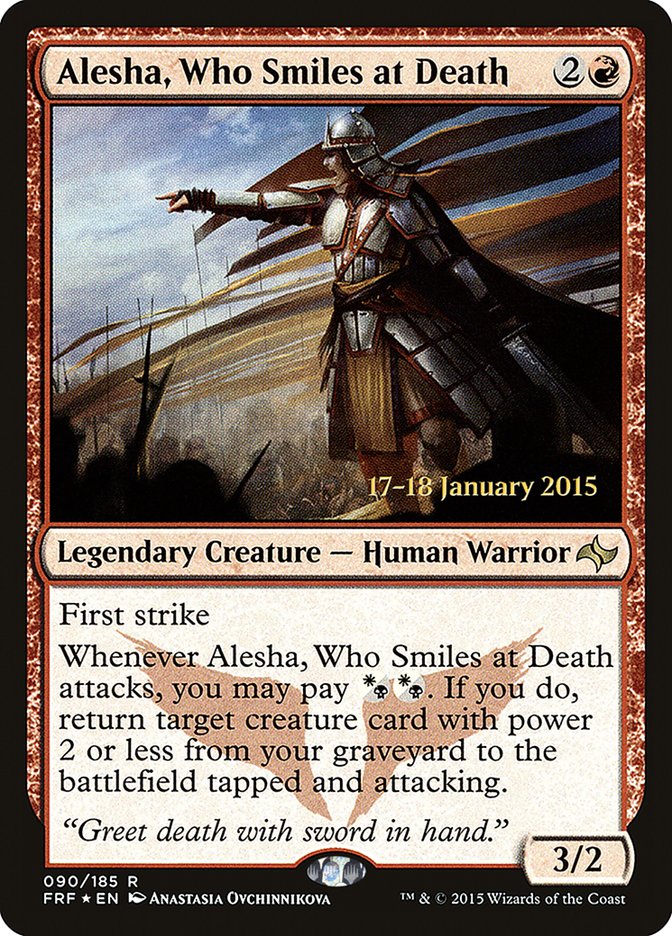 Alesha, Who Smiles at Death [Fate Reforged Prerelease Promos] | Total Play