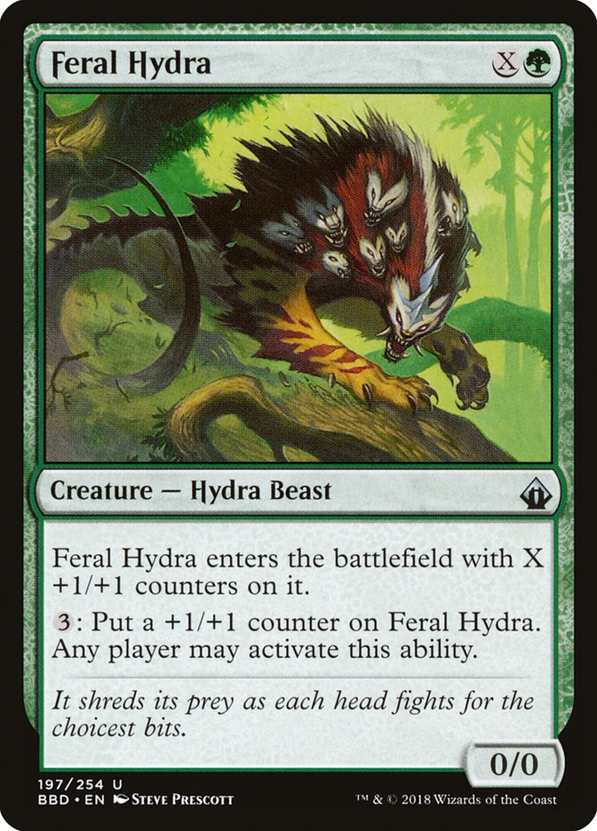 Feral Hydra [Battlebond] | Total Play