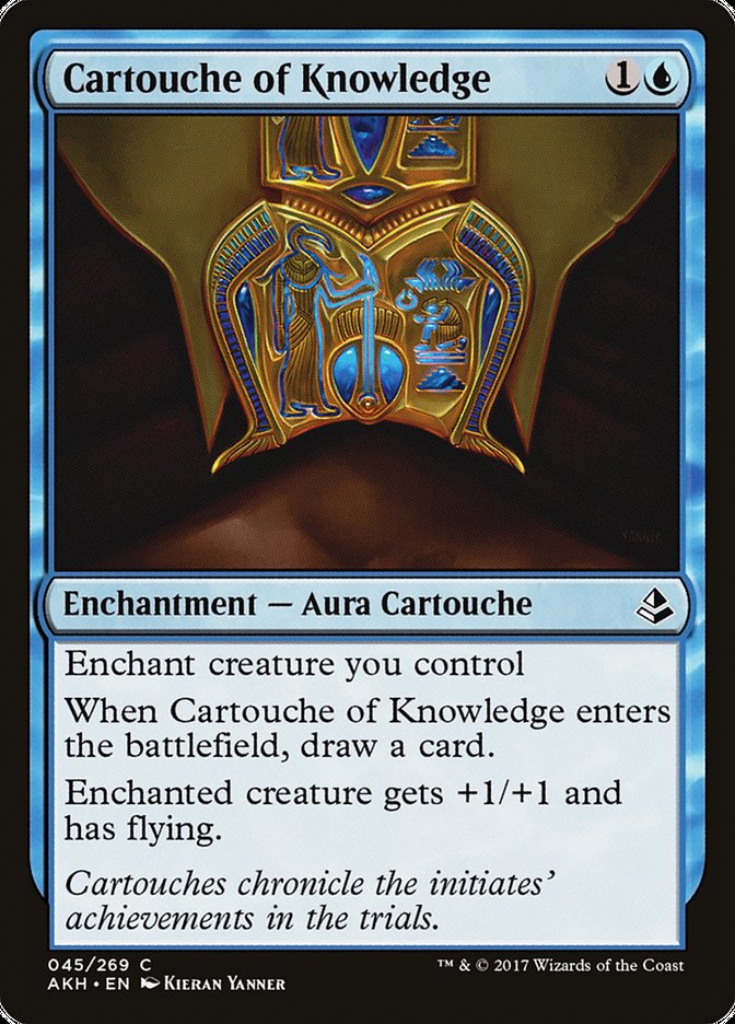 Cartouche of Knowledge [Amonkhet] | Total Play