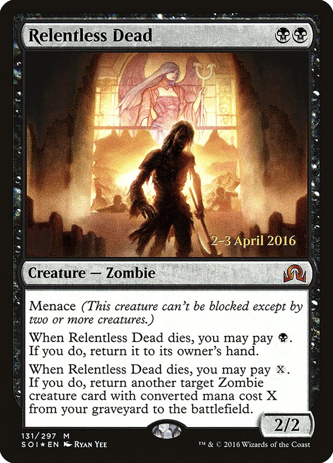 Relentless Dead [Shadows over Innistrad Prerelease Promos] | Total Play