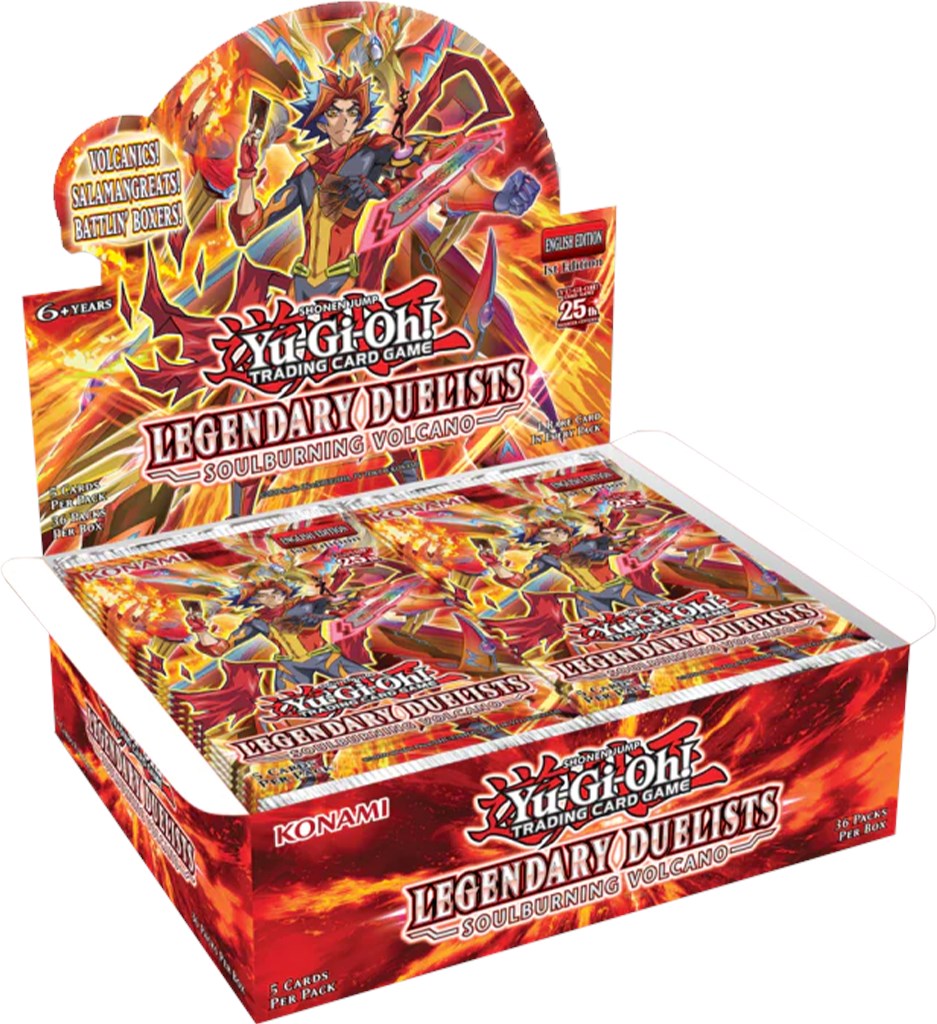 Legendary Duelists: Soulburning Volcano - Booster Box (1st Edition) | Total Play