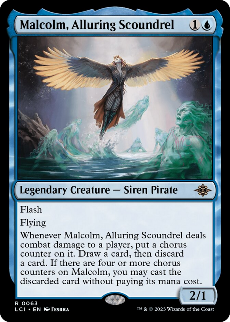 Malcolm, Alluring Scoundrel [The Lost Caverns of Ixalan] | Total Play